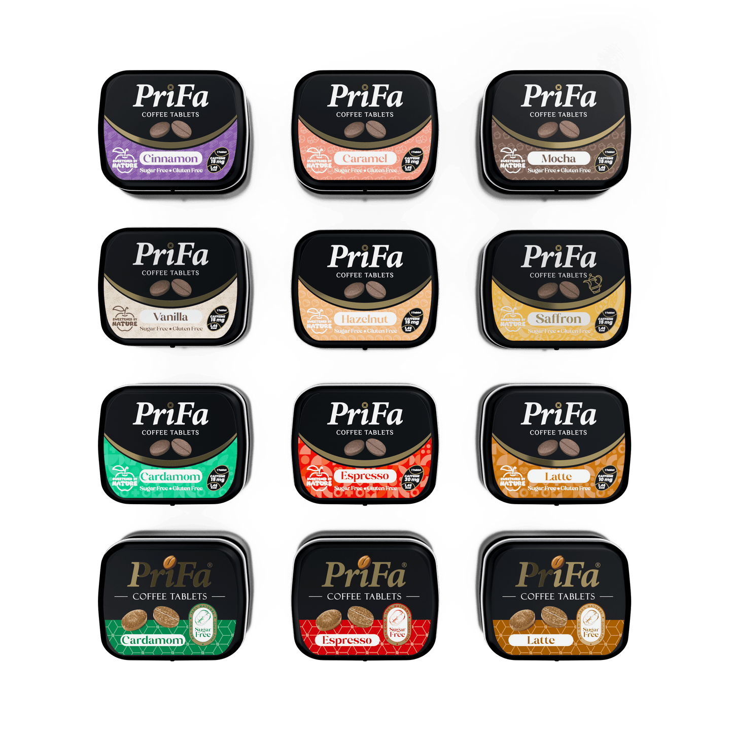 PriFa Coffee Tablets - Sample Box