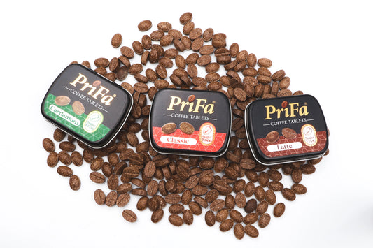 how to reduce stress quickly: prifa coffee tablets