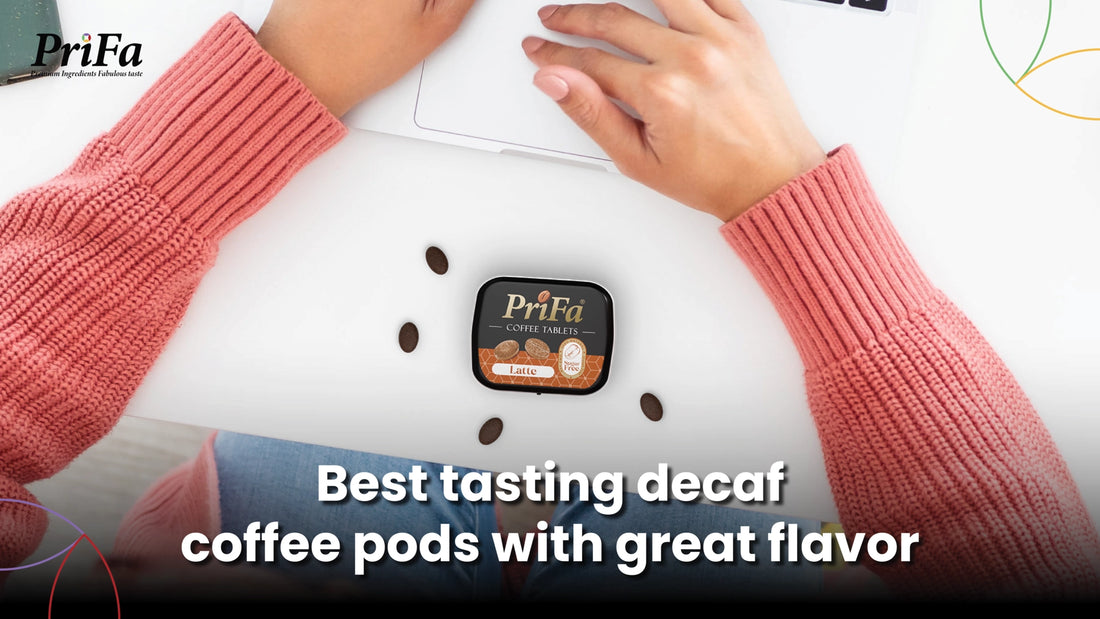 Best tasting decaf coffee pods with great flavor