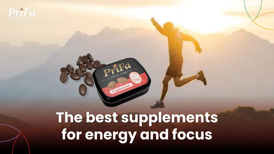 The best supplements for energy and focus